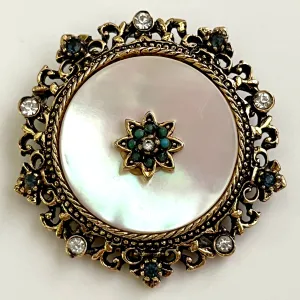 1960s Art Brooch