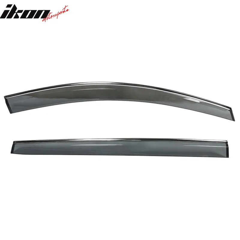 2021-2024 Toyota Sienna PC Injection Window Visor Chrome Trim 4PCS