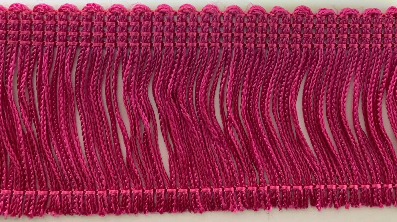 4" Rayon Chainette Fringe - 6 Continuous Yards - Many Color Options!