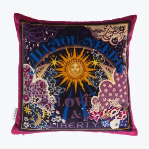 All You Need is Love Velvet Pillow