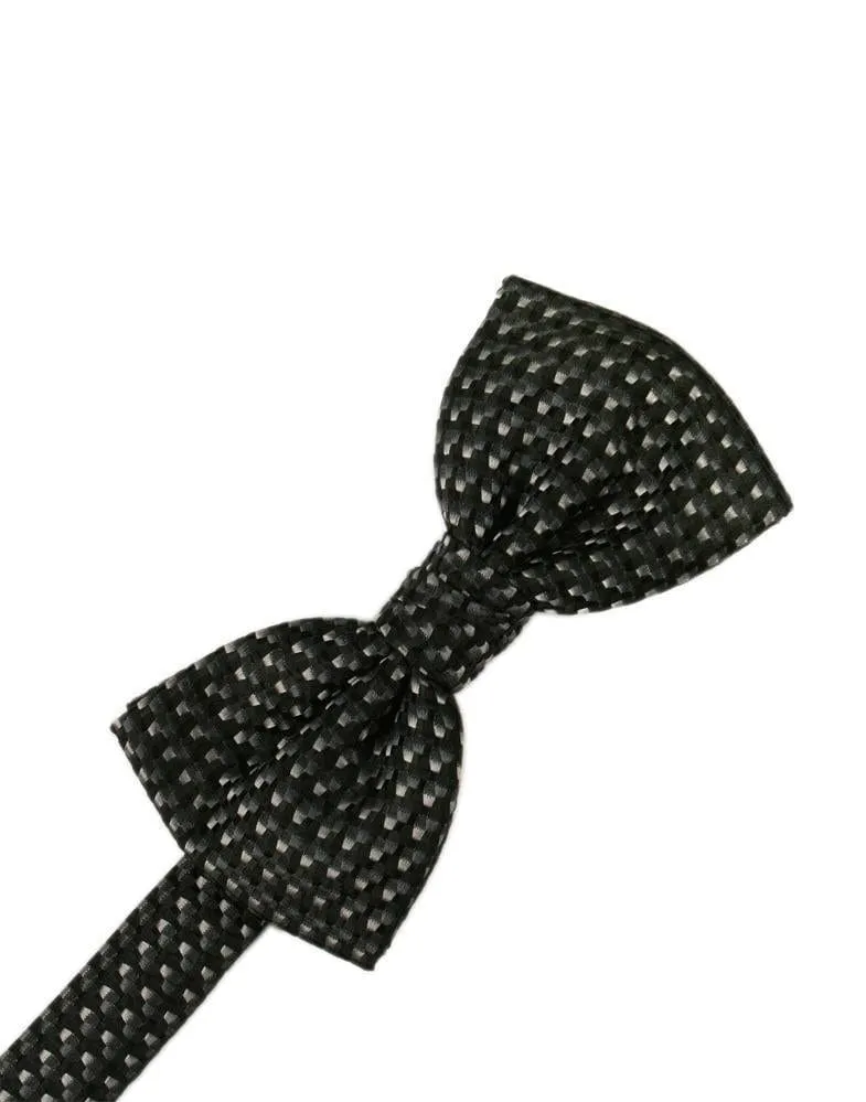 Asphalt Venetian Kids Bow Tie