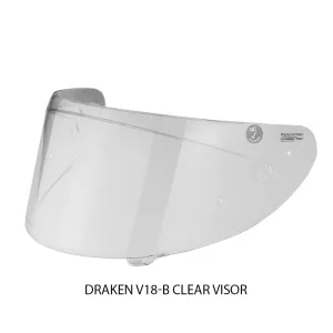 AXXIS V18-B Pin-lock Ready Visor