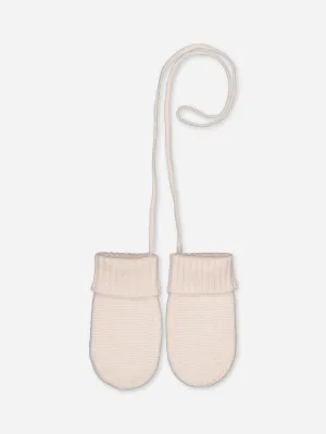 Baby's Cashmere Mittens Ivory