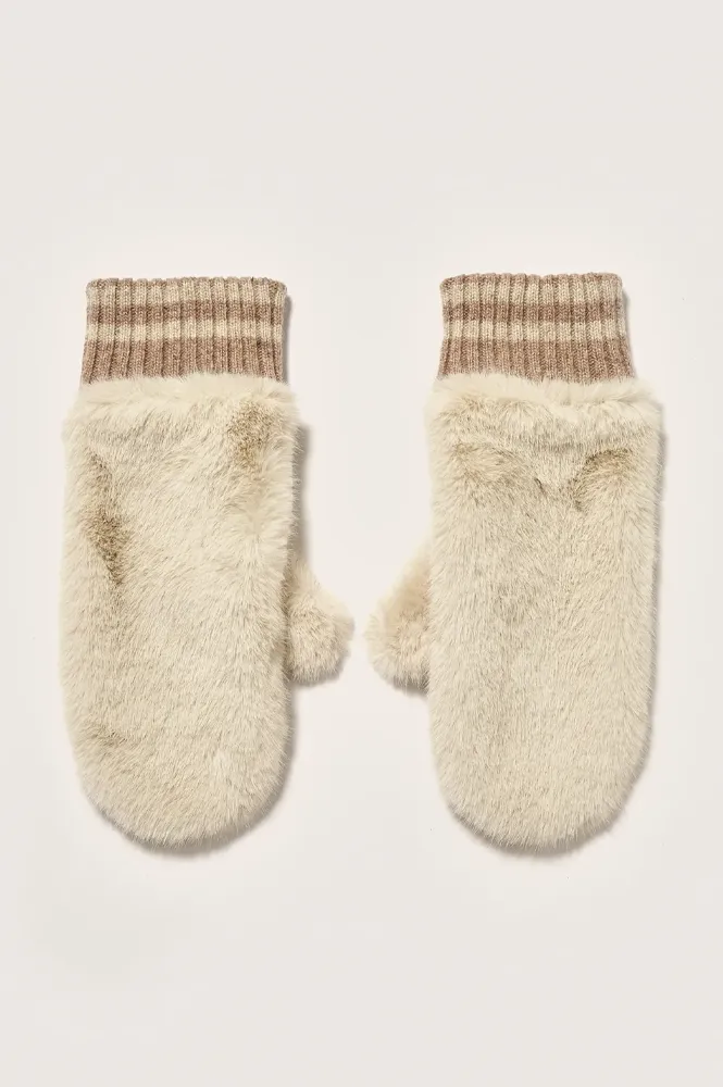 Bellerose Madina Cream Mittens