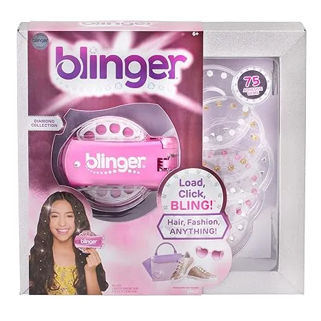 Blinger Kids Diamond Collection Starter Kit / Wonders - Pink Metallic