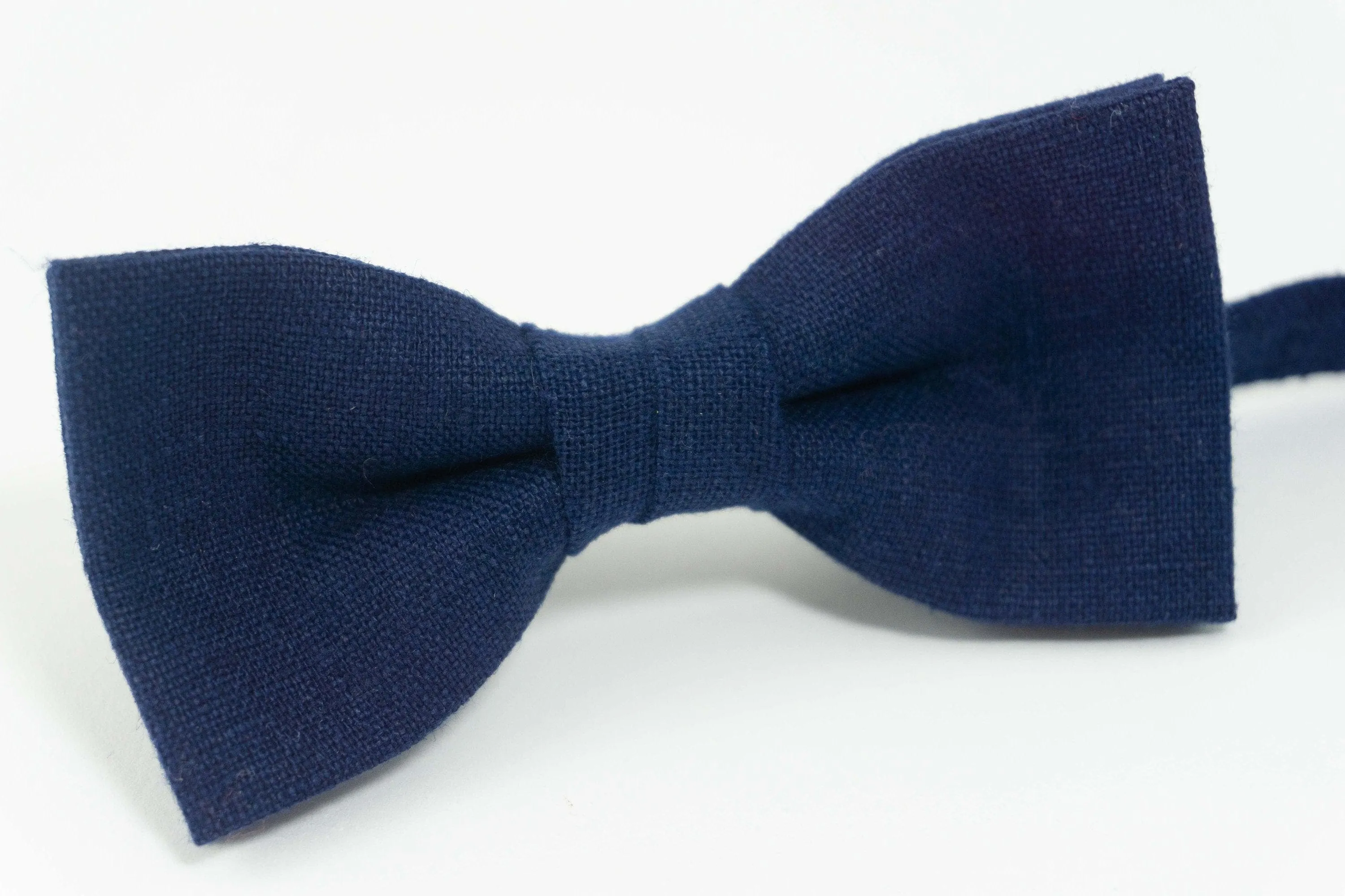 Blue wedding bow tie |  Blue pre-tied bow tie