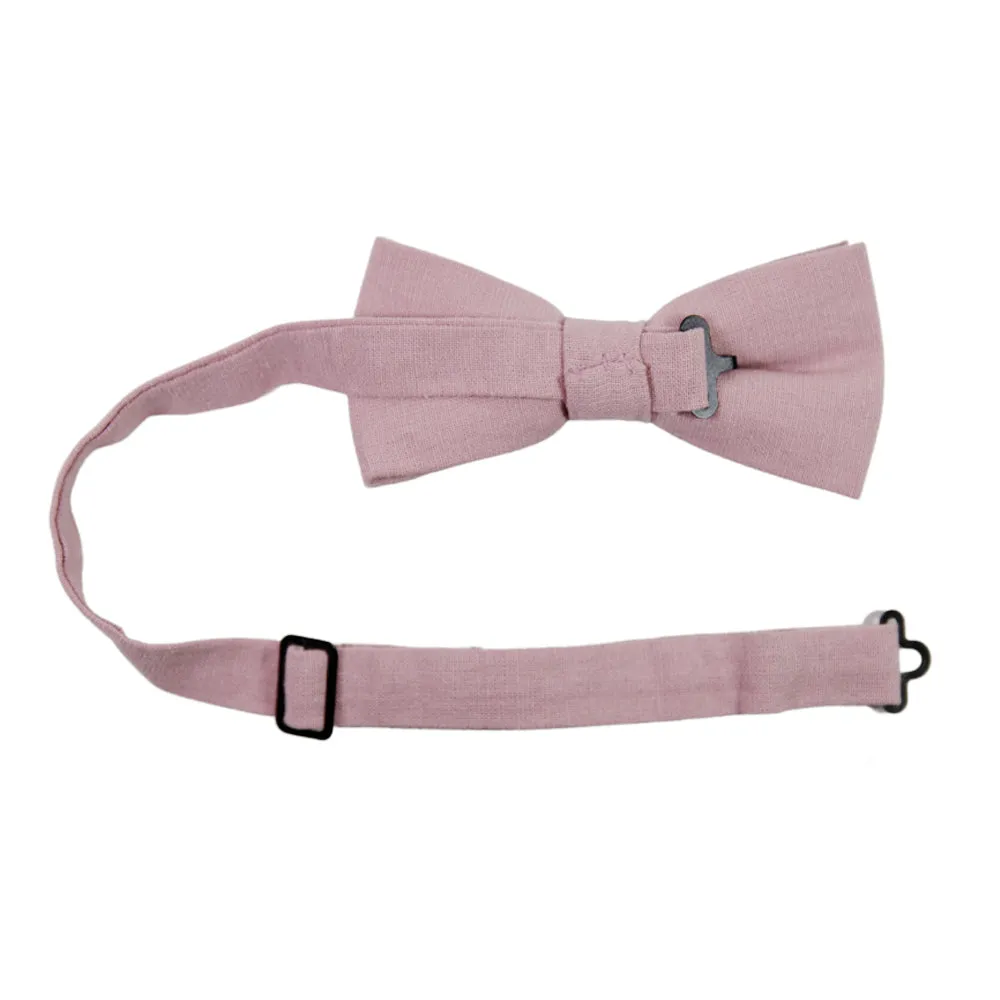 Blush Bow Tie (Pre-Tied)