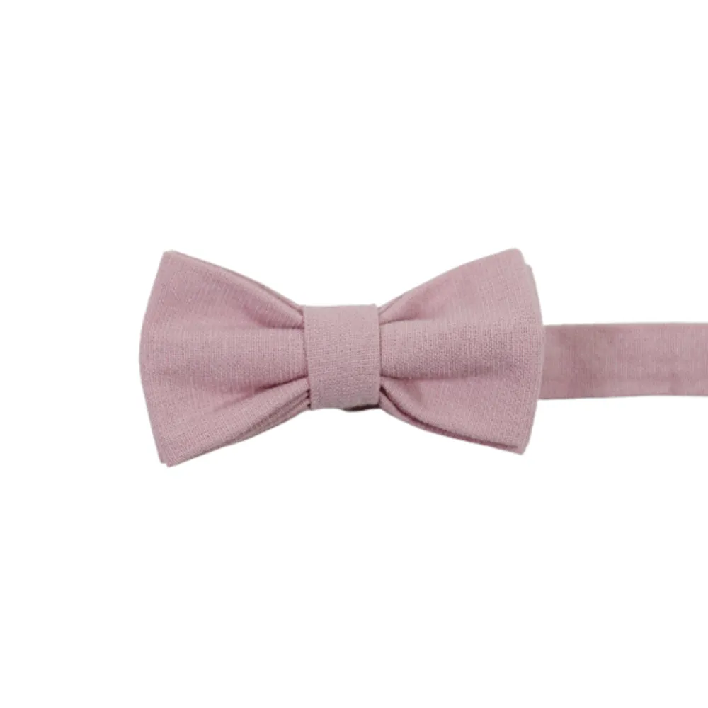 Blush Bow Tie (Pre-Tied)