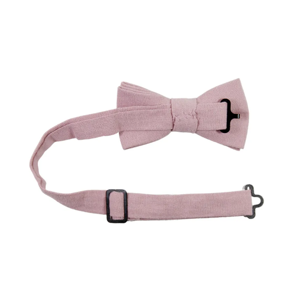 Blush Bow Tie (Pre-Tied)