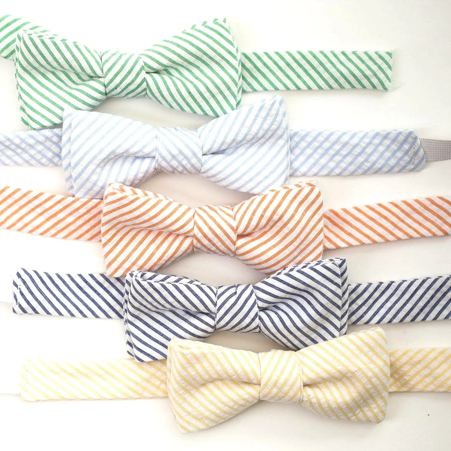 Boys' Bow Ties:  Seersucker