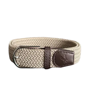 Braided Belt - Beige