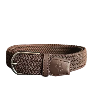 Braided Belt - Brown