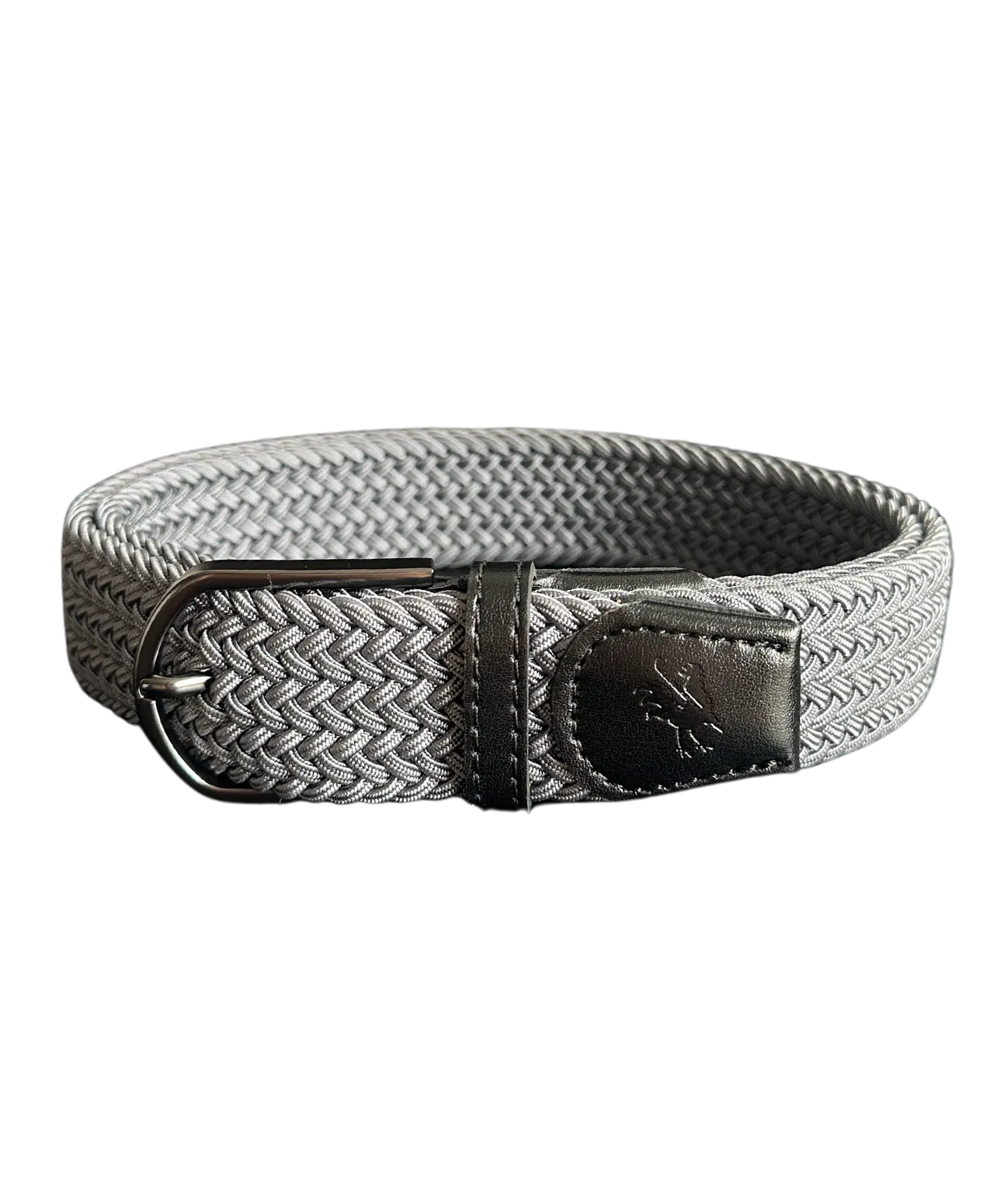 Braided Belt - Grey