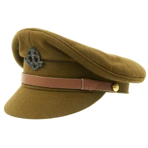 British WWII Officer Peaked Visor Cap