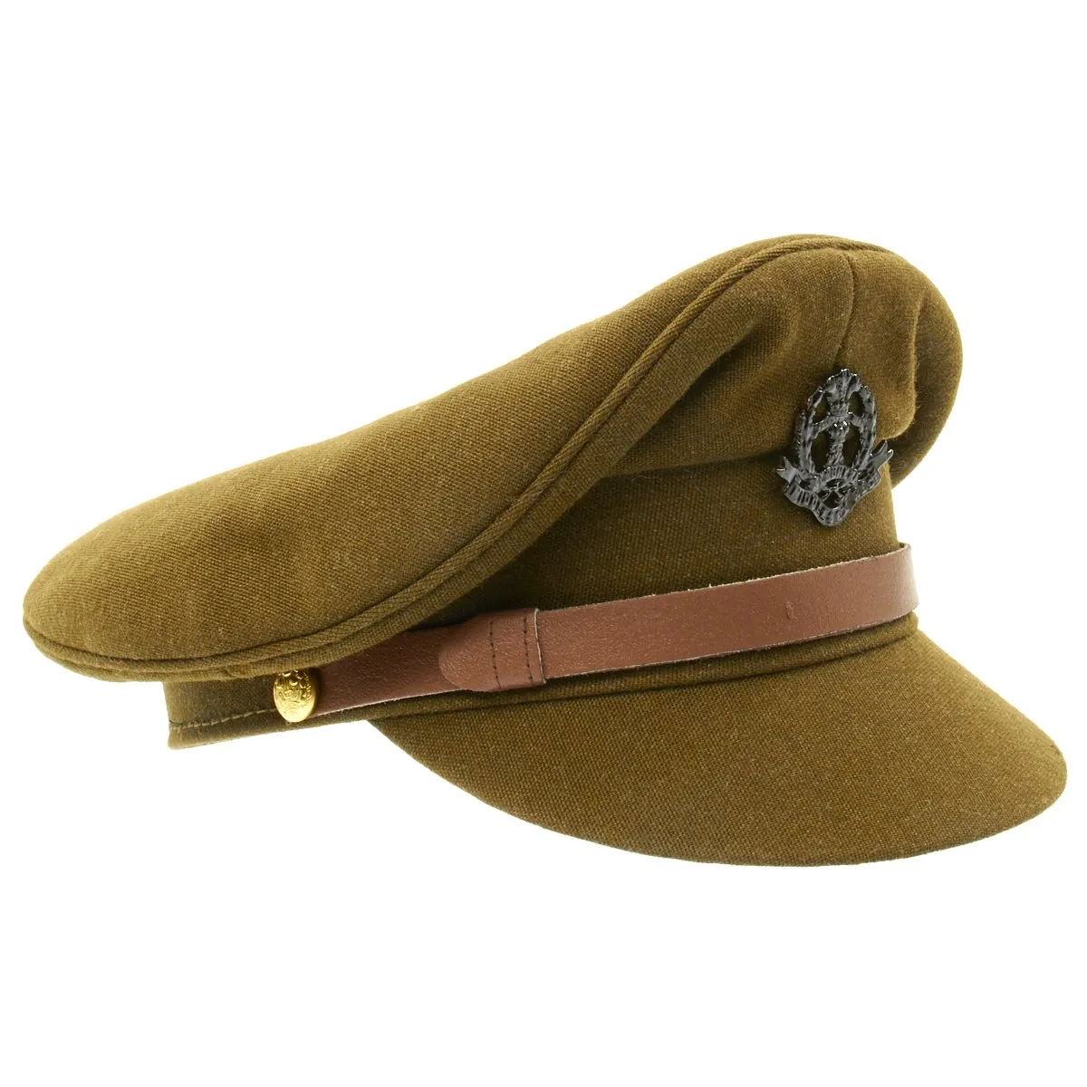 British WWII Officer Peaked Visor Cap