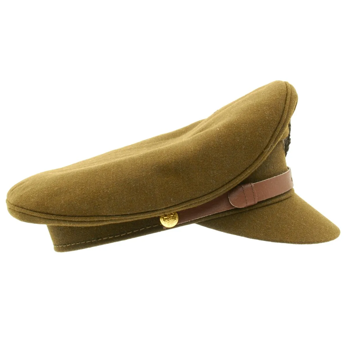 British WWII Officer Peaked Visor Cap