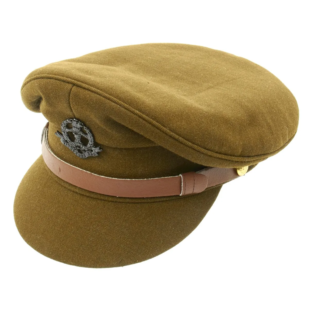 British WWII Officer Peaked Visor Cap