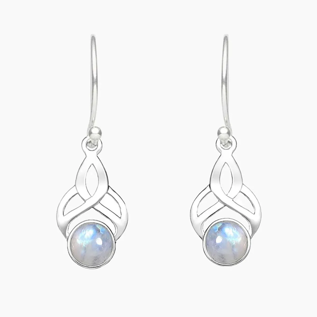 Celtic Moonstone Earrings