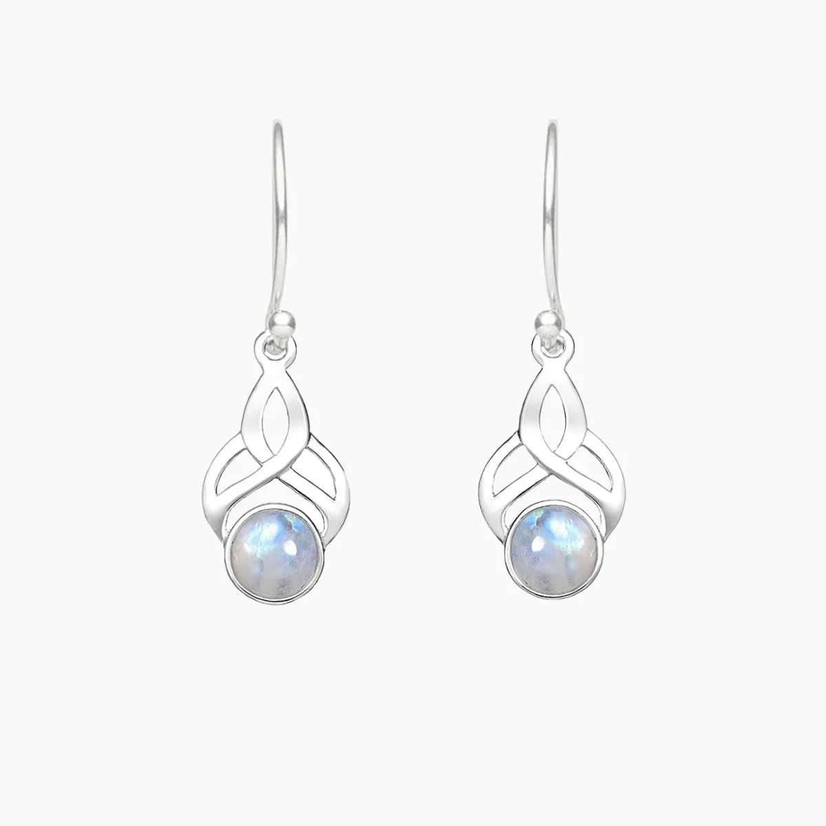 Celtic Moonstone Earrings