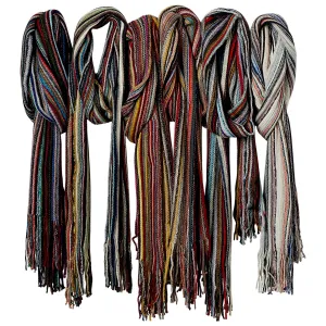 Cheerful Fringe Scarf