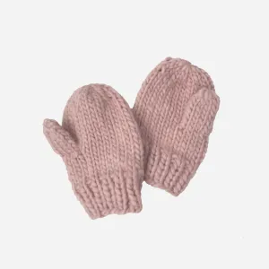 Classic Mittens, Blush