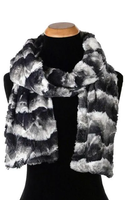 Classic Scarf - Luxury Faux Fur in Ocean Mist (Sold Out!)