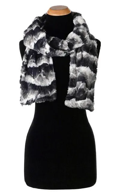 Classic Scarf - Luxury Faux Fur in Ocean Mist (Sold Out!)