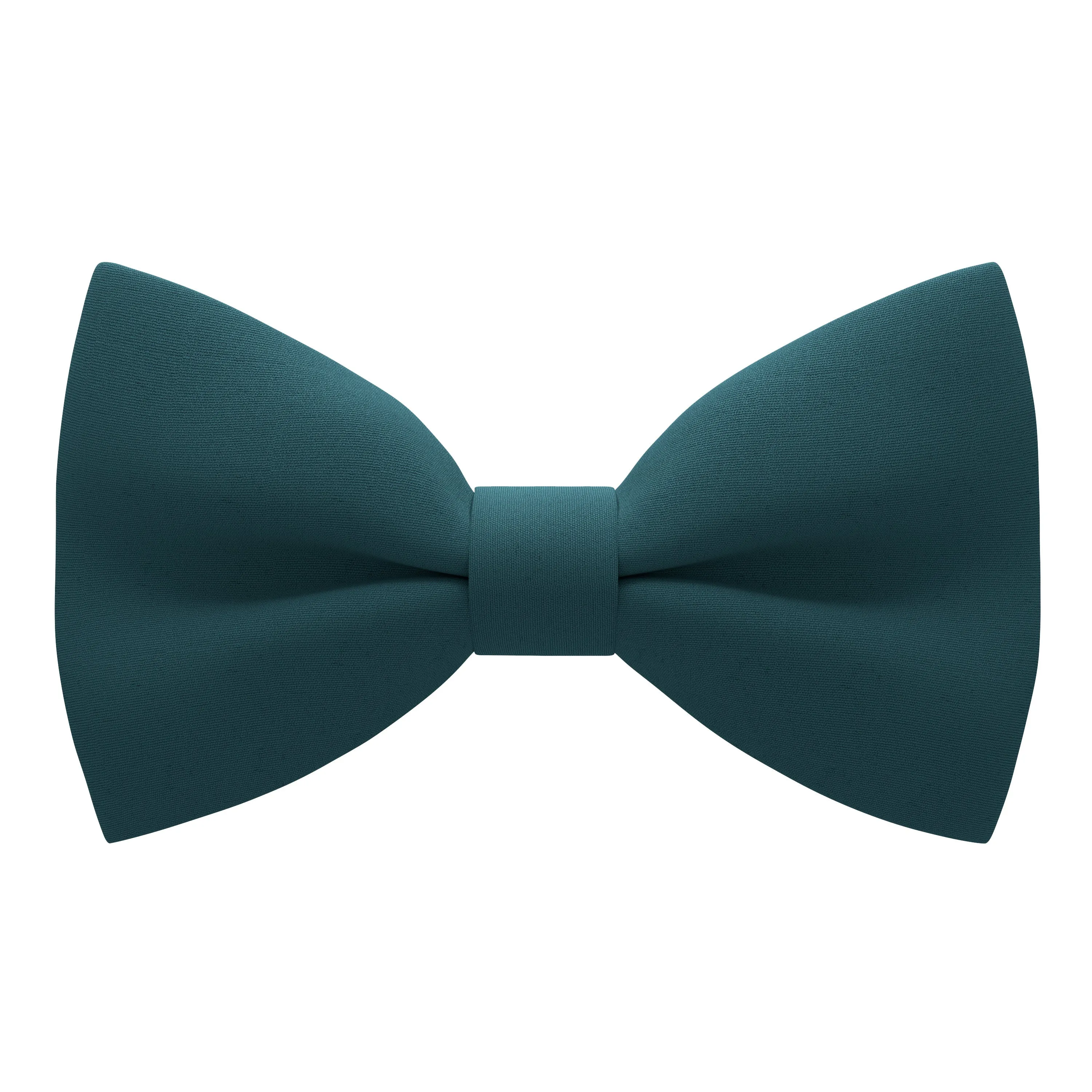 Crape Dark Green Bow Tie