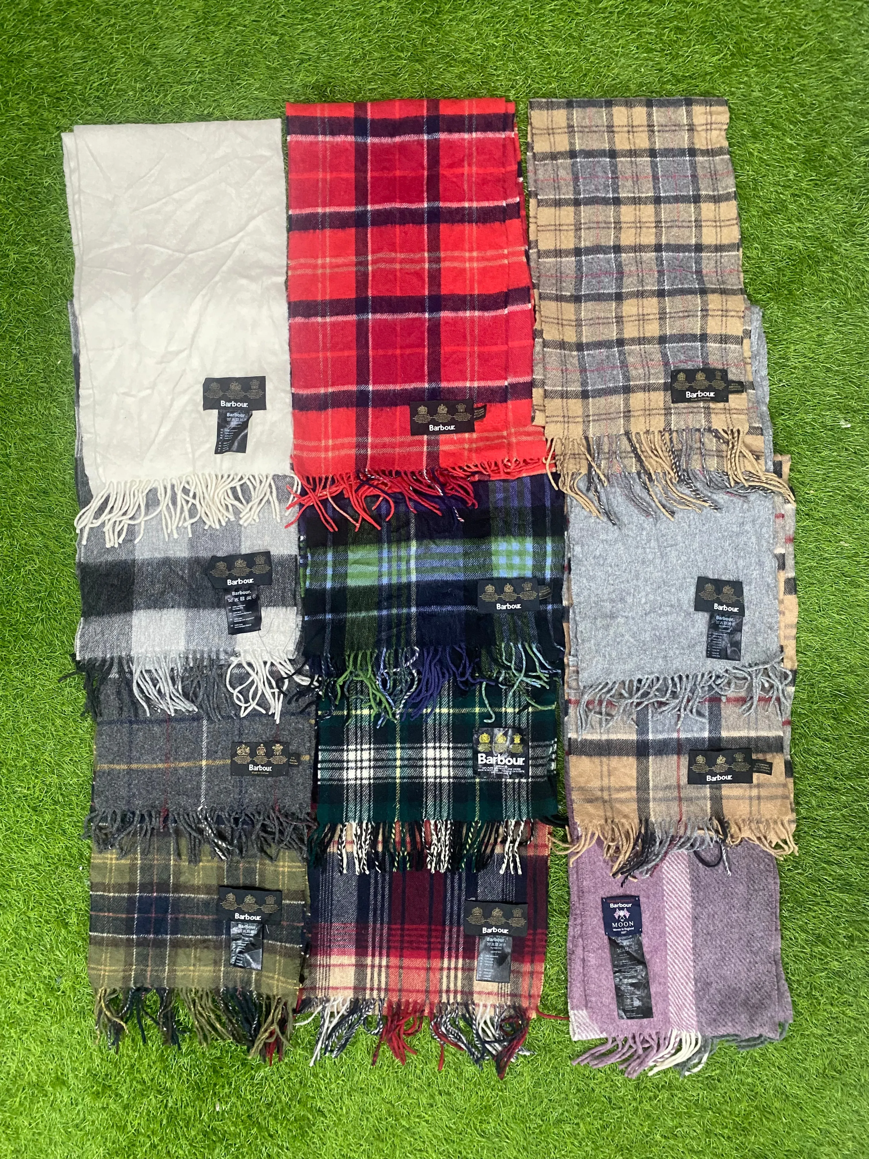 Custom handpick Barbour scarves