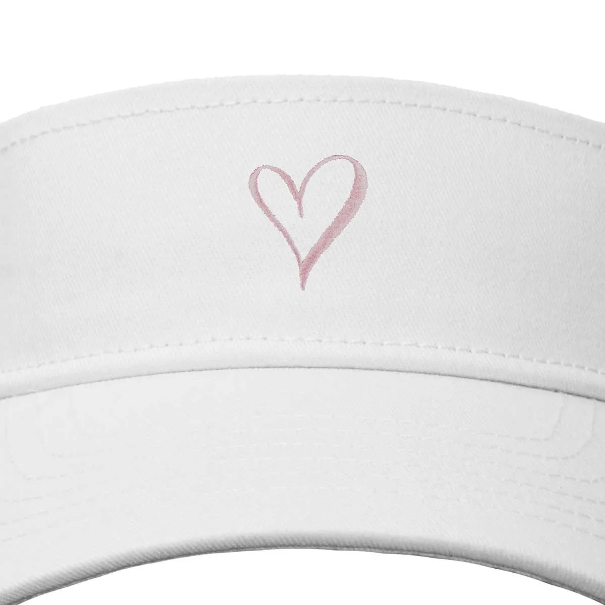 Dalix HandDrawn Heart Visor