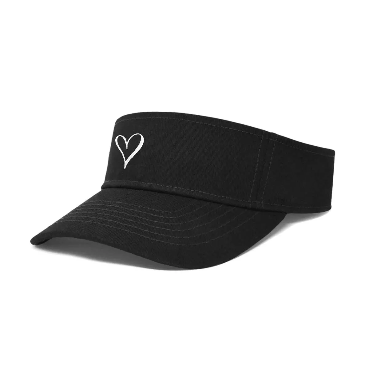 Dalix HandDrawn Heart Visor