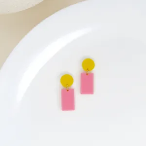 Earrings - Grapefruit Statement