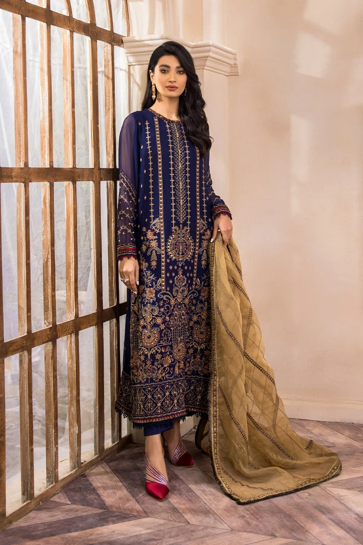 Farasha Embroidered Luxury Chiffon Collection 2022 – GYPSY