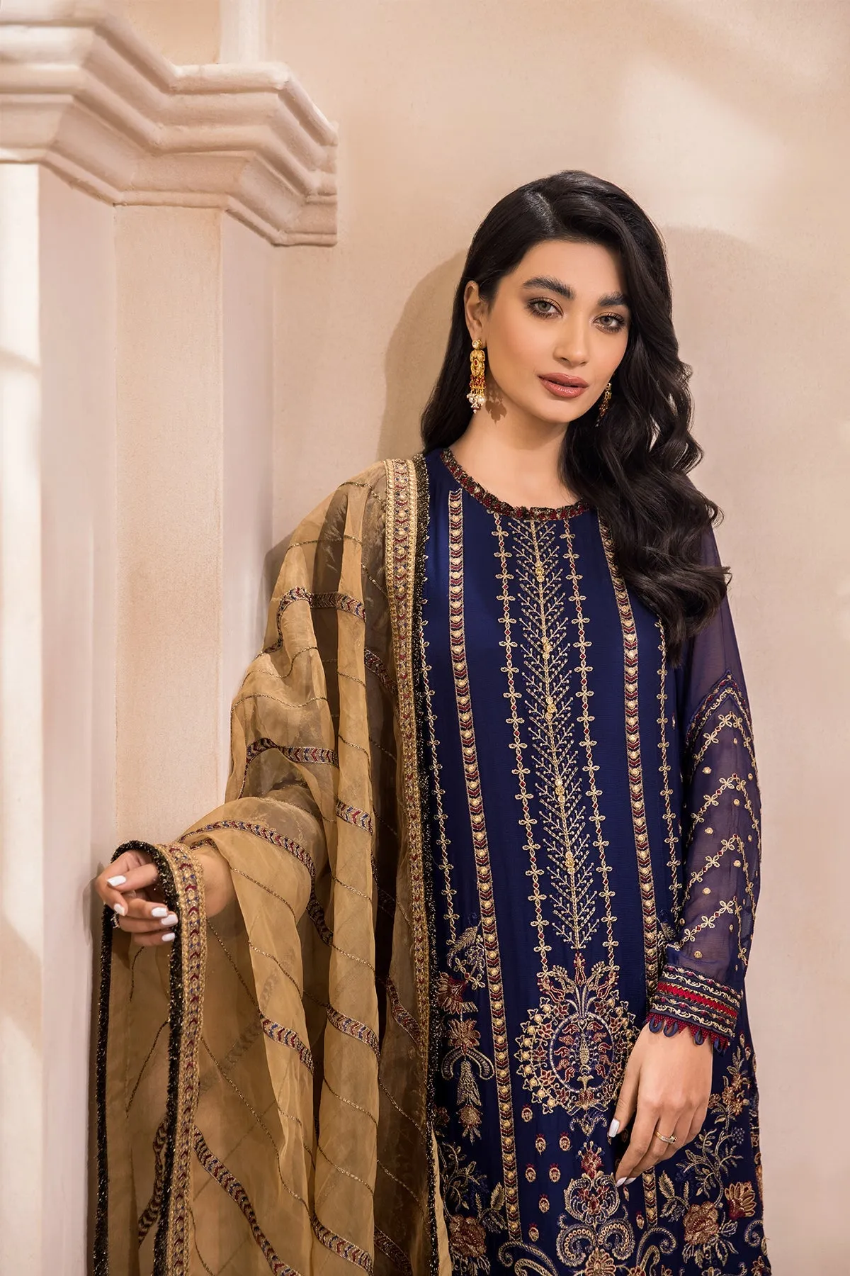 Farasha Embroidered Luxury Chiffon Collection 2022 – GYPSY