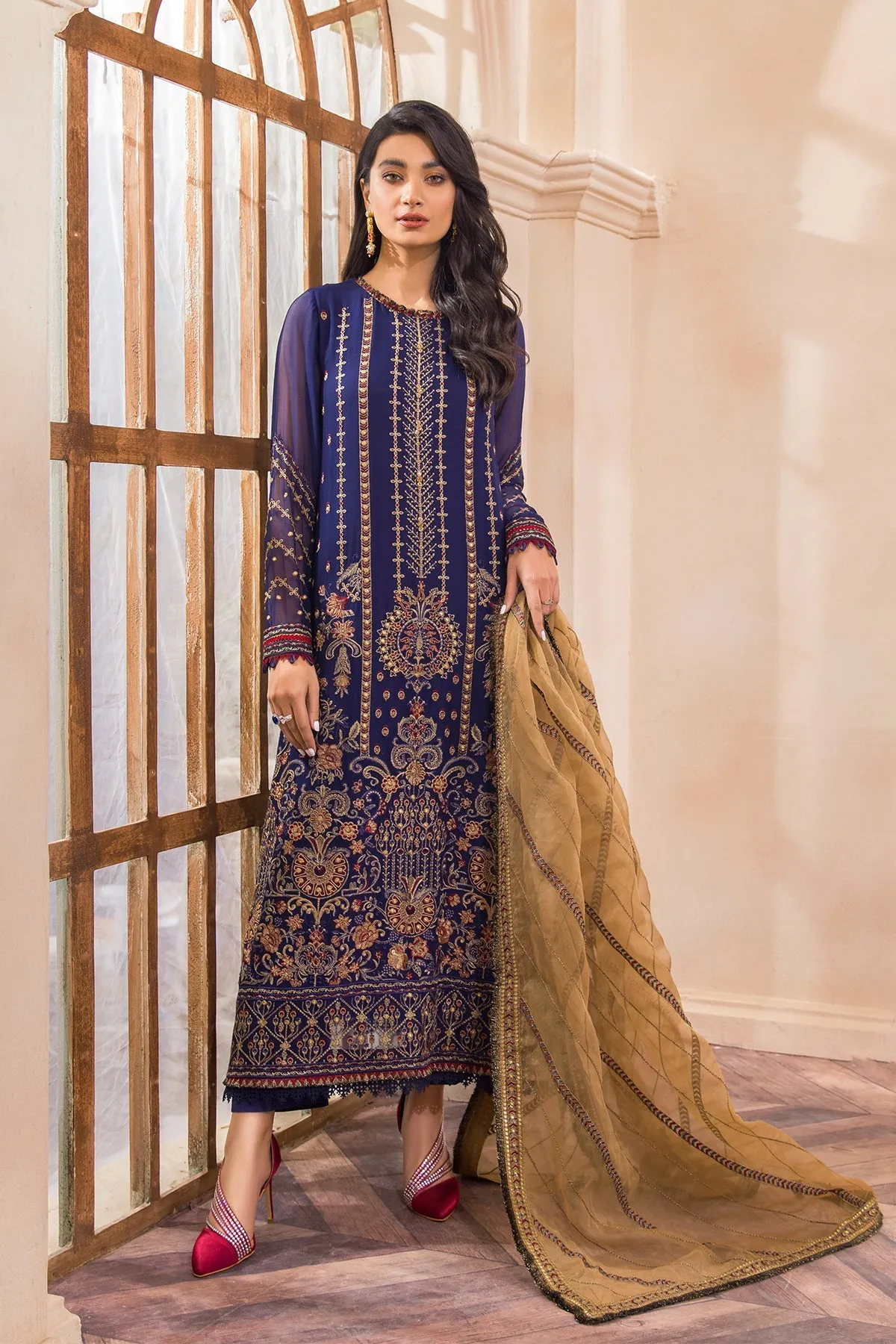 Farasha Embroidered Luxury Chiffon Collection 2022 – GYPSY