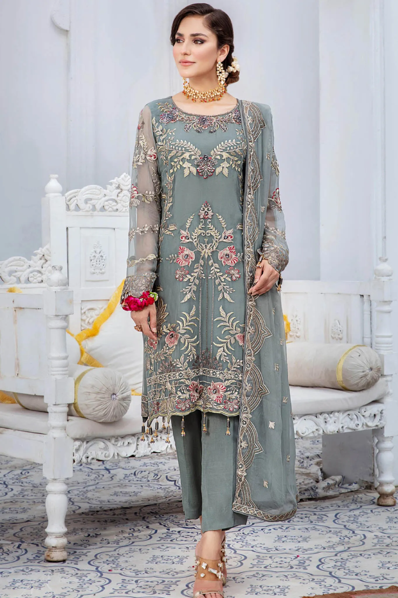 Farmaish by Zebtan Unstitched 3 Piece Luxury Formal Vol-05 Collection'2022-FC-06