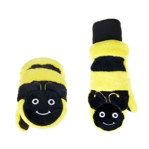 Flapjack Kids UPF50  Winter Mitts - 3-6yrs Bumble Bee