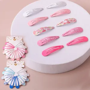 Floral Mix Snap Pin Set 0381 ( 12 units)