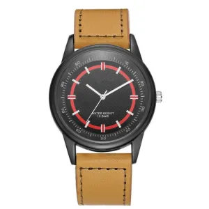 GAIETY Men Watch Leather Analog Quartz Watches