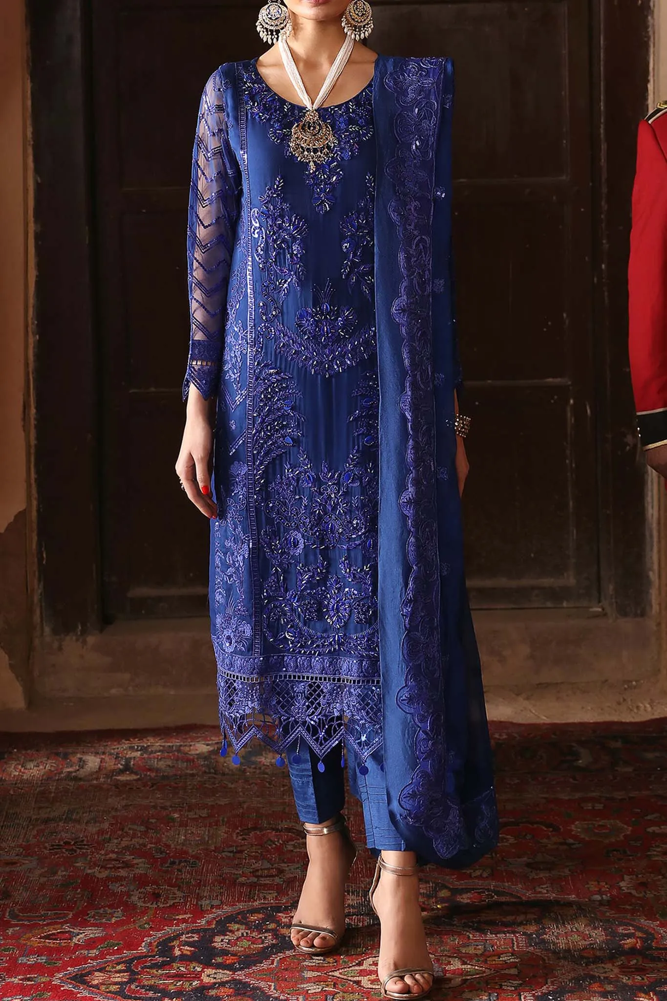 Ghazal by Emaan Adeel Unstitched 3 Piece Luxury Formals Collection'2024-GH-04