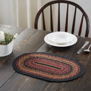 Heritage Farms Braided Oval Placemat 10x15"