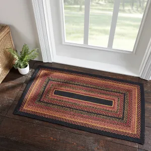 Heritage Farms Rectangle Braided Rug 27x48" - with Pad