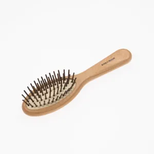 KOH-I-NOOR Legno Pneumatic Hair Brush with Wood Pins Oval Medium