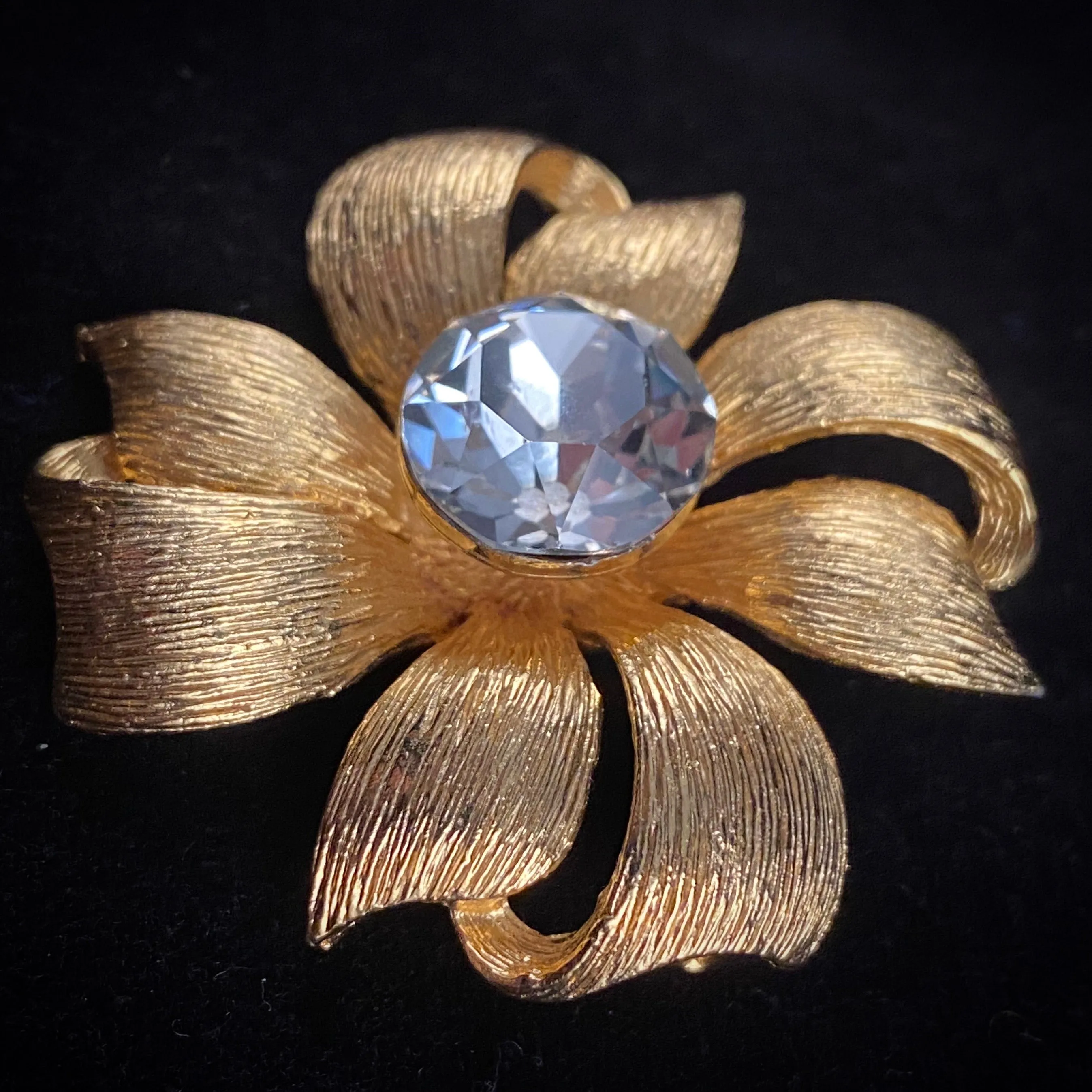 Late 50s/ Early 60s Dodds Rhinestone Brooch