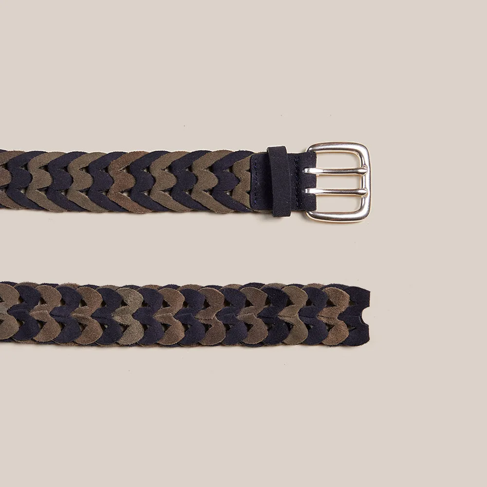 Link Belt - Navy & Grey