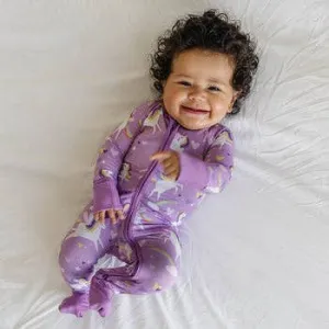 Little Sleepies - Sienna's Unicorns Bamboo Viscose Zippy 6-12 months