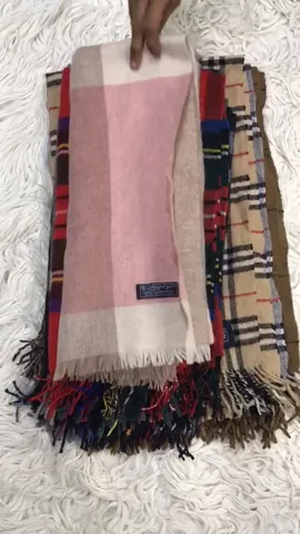 Long burberry scarves