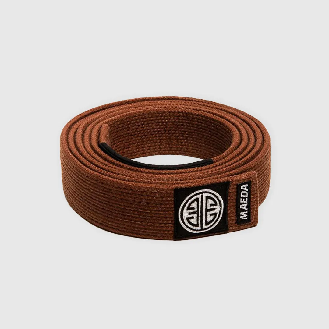 Maeda Brand Gi Material BJJ Belts