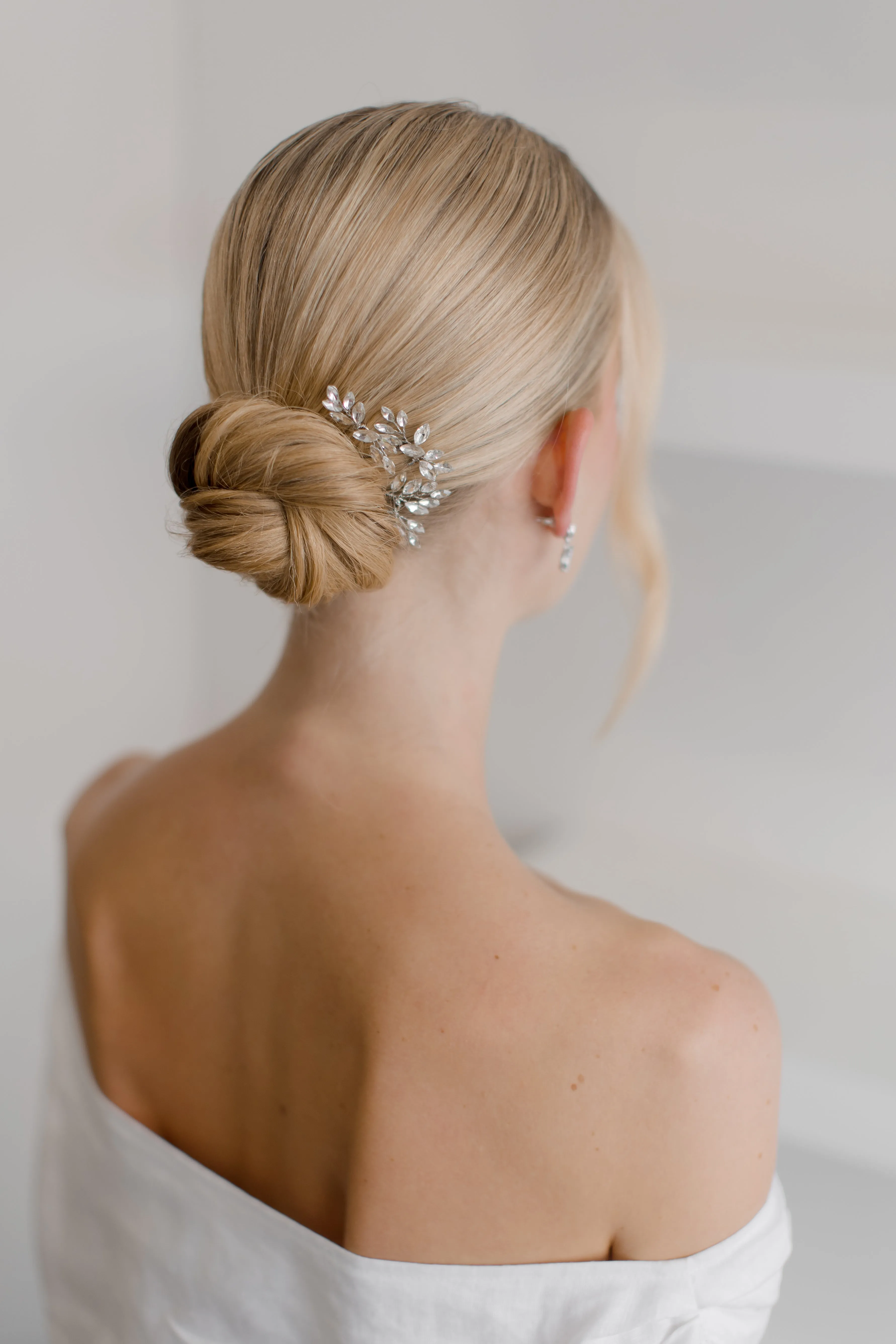 Marquise Crystal Bridal Hair Pin Trio