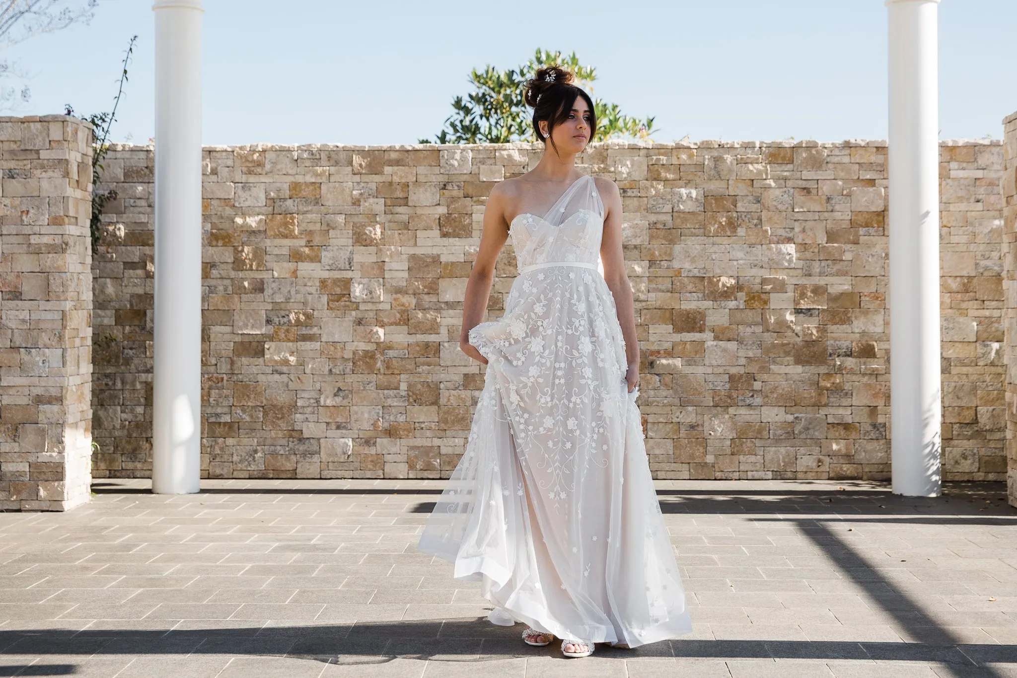 Navette Crystal & Pearl Bridal Hair Pin Trio